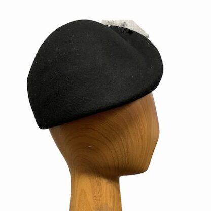 small black wool hat