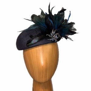 -Navy-feathers-pillbox