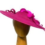 fuchsia-feathers-fascinator