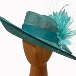 Franky Teal Dress Hat