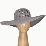 Silver casual hat
