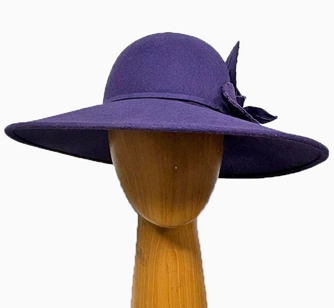 purple-wool-dress-hat