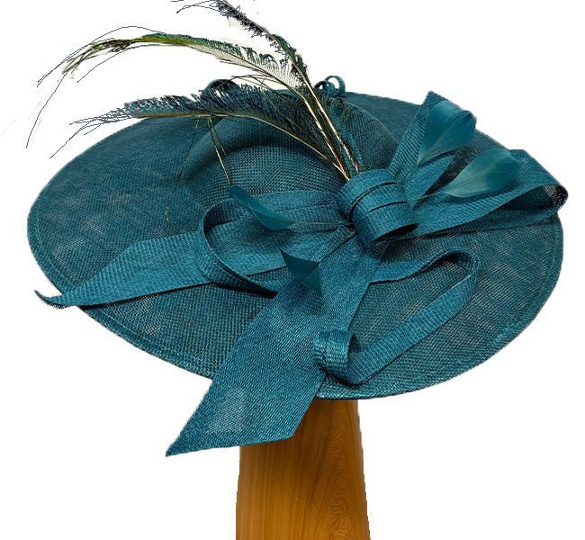 teal-peacock-feathered-fascinator