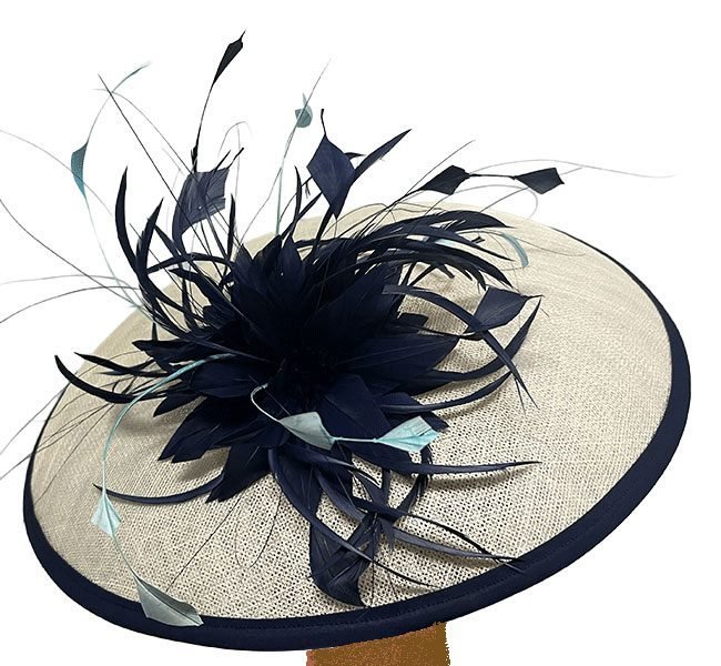 white-navy-saucer-fascinator