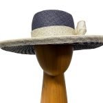 blue ivory casual hat