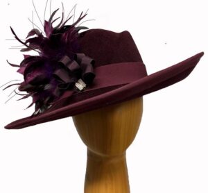 Bette Blackcherry Wool