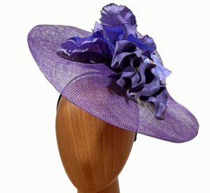Claudia purple flowers freeform
