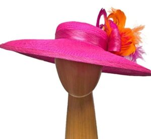 Debbie bright pink orange