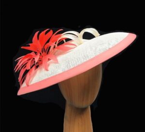 Dee Large Peach & Ivory