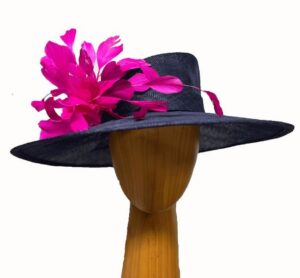 Ginny navy fuchsia