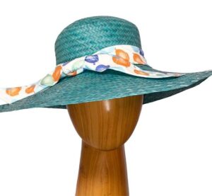 Luna aqua casual straw