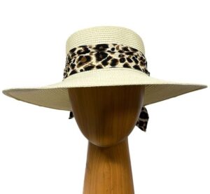 Olivia ivory leopard band
