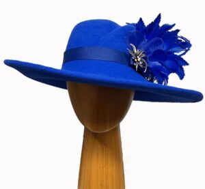 Pippin royal blue wool